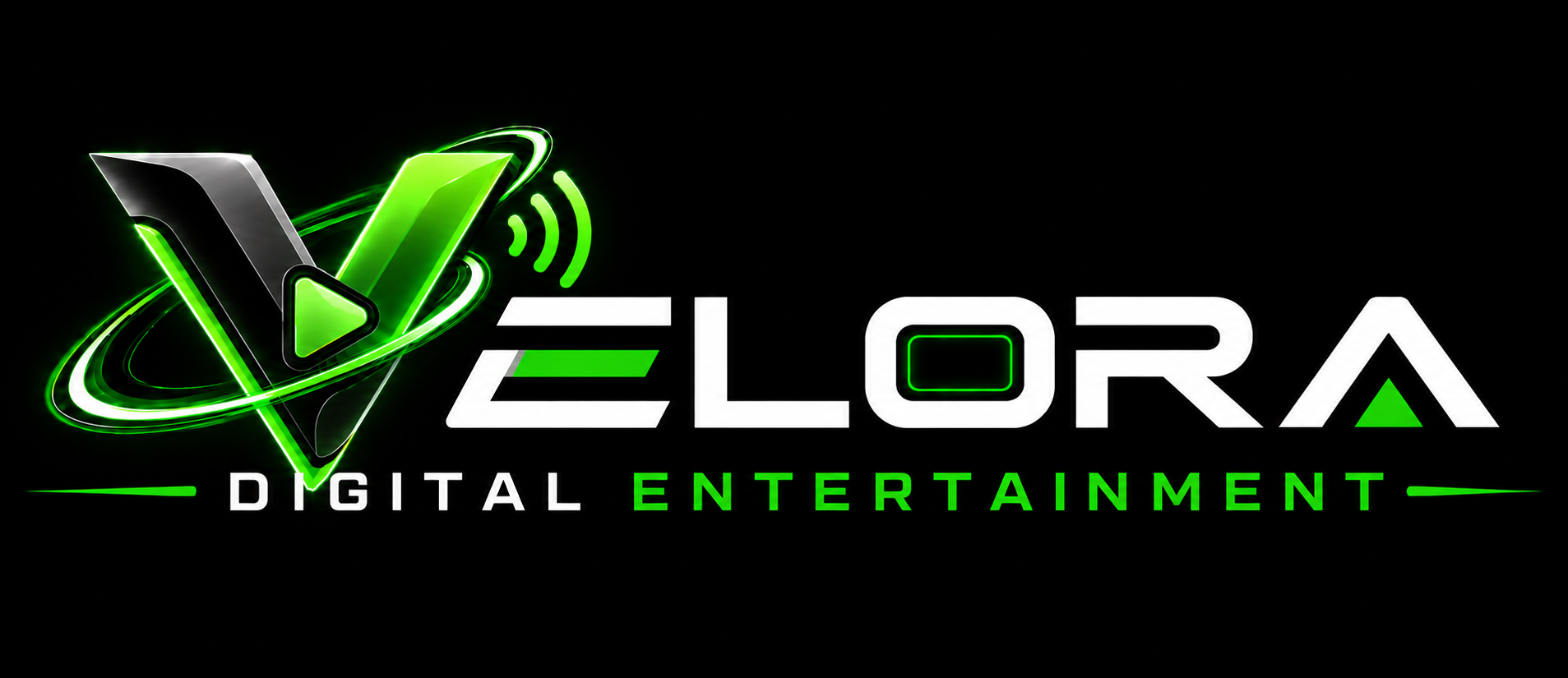 Logo Velora Digital Entertainment