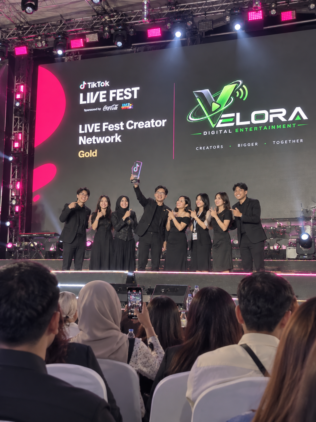 TikTok Live Fest Celebration Stage Velora Digital Entertainment